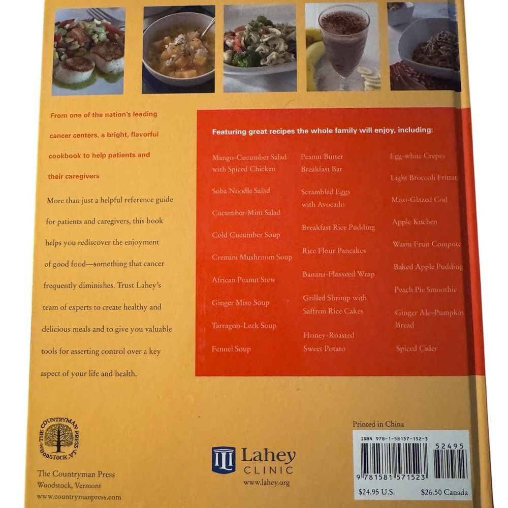 💥Price DROP💥 Guide: Cooking Through Cancer - Inspiring Recipes - Picture 2 of 3